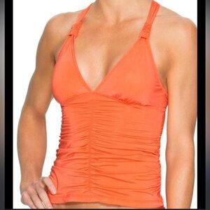 Athleta Light Coral Sunset Aqualuxe Tankini